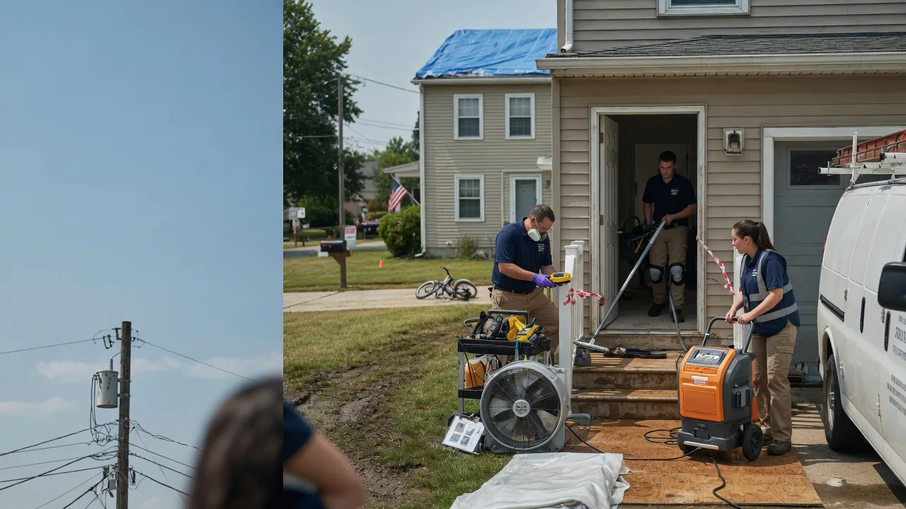 Water Damage Repair in Hesperia, MI near me